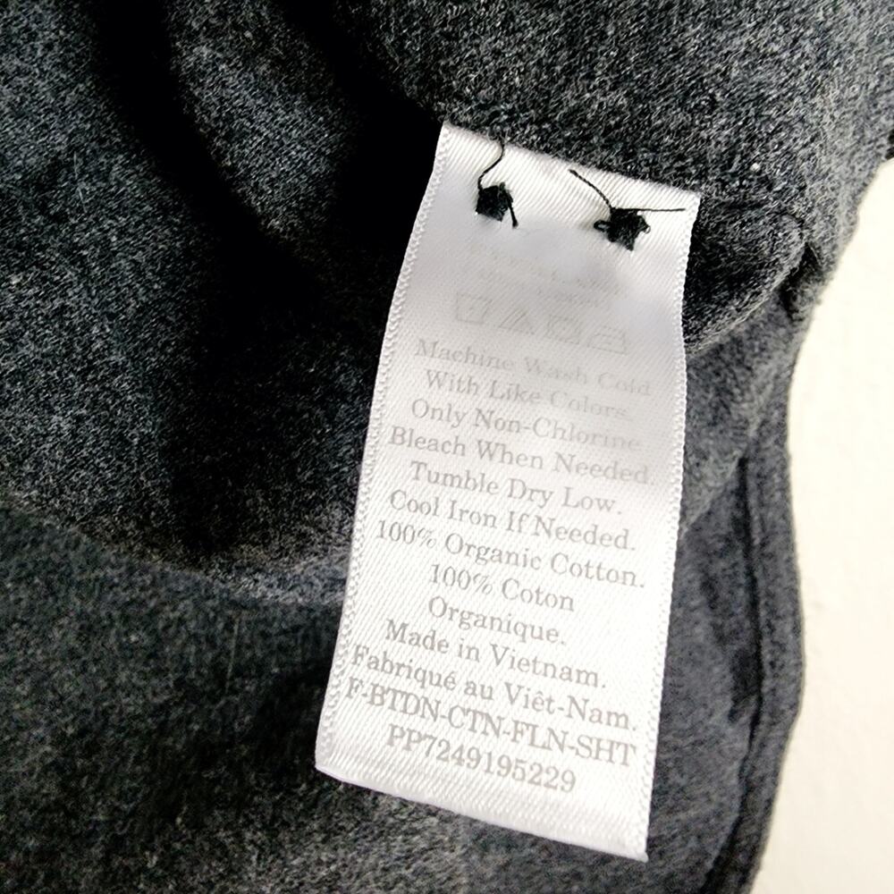 NEW Everlane Gray Flannel Oversized Organic Cotton Shacket Lightweight Jacket - Picture 11 of 15